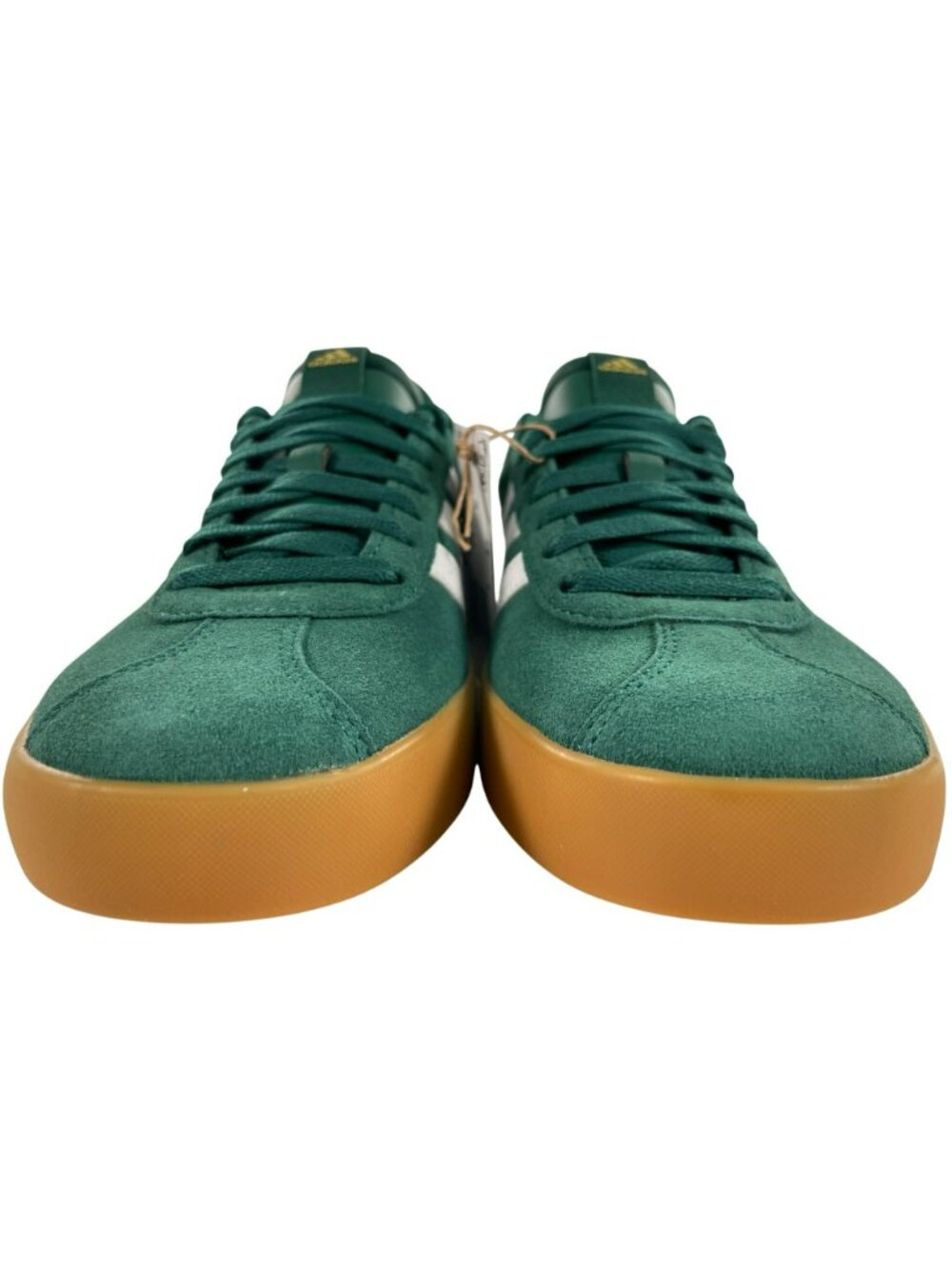 Adidas VL Court 3.0 Sportswear Sneakers Green Suede W/Pink Trim Women's Sz 8 NEW - Picture 5 of 12